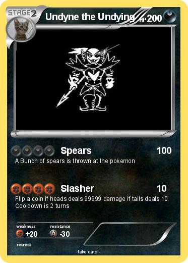 Pokemon Undyne the Undying