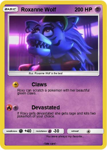 Pokemon Roxanne Wolf