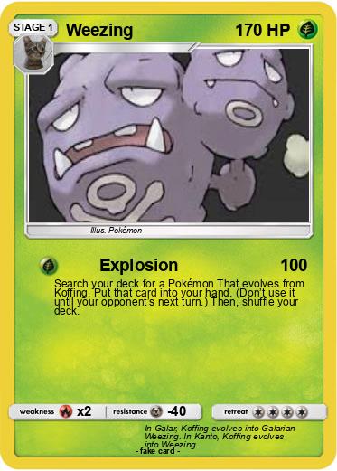 Pokemon Weezing