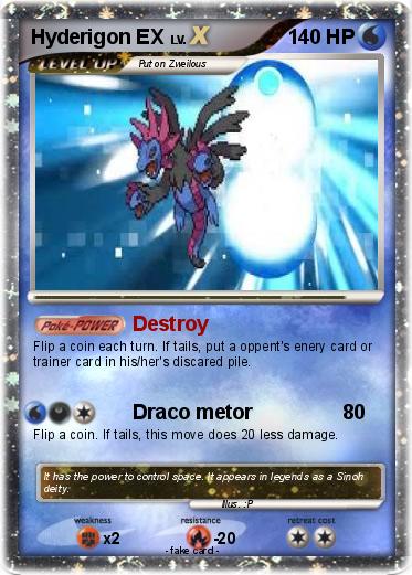 Pokemon Hyderigon EX Pokemon Hyderigon EX