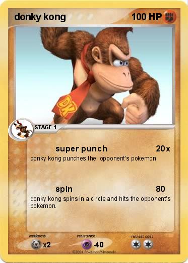 Pokemon donky kong