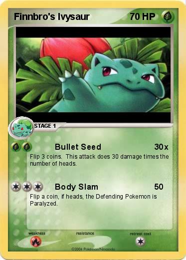 Pokemon Finnbro's Ivysaur