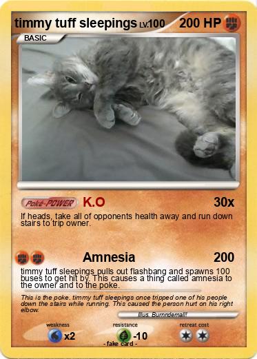 Pokemon timmy tuff sleepings