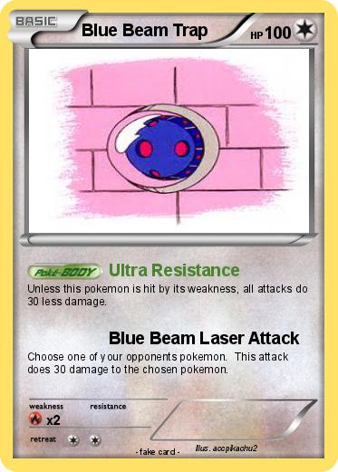 Pokemon Blue Beam Trap