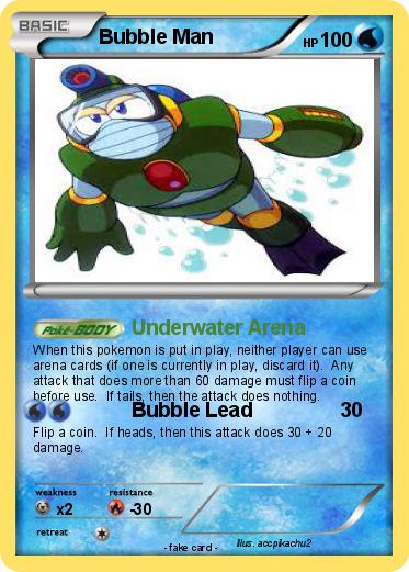 Pokemon Bubble Man