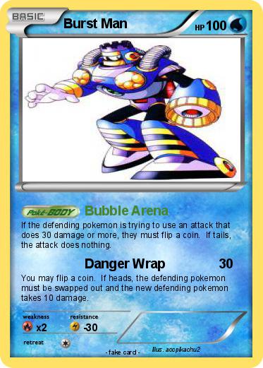 Pokemon Burst Man