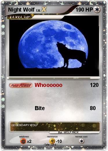 Pokemon Night Wolf