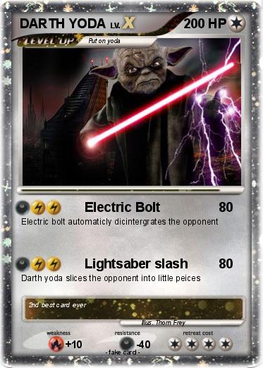 Pokemon DARTH YODA