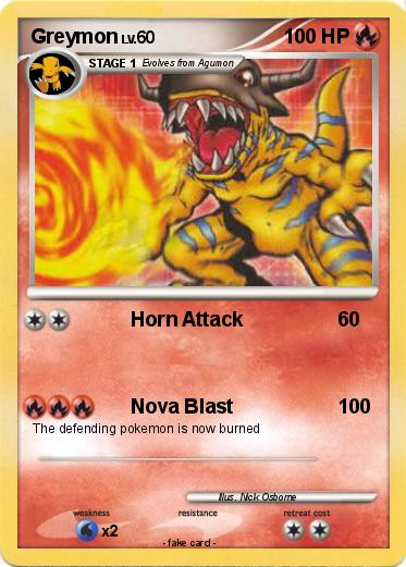 Pokemon Greymon