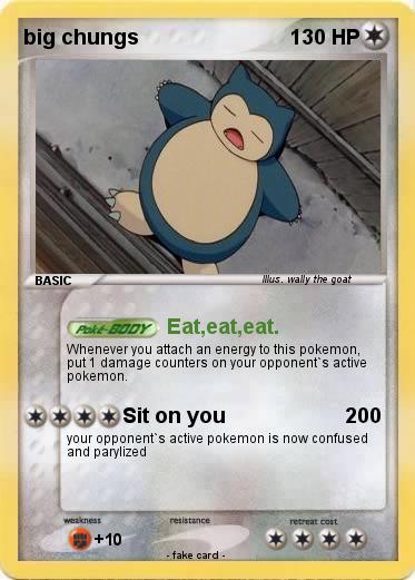 Pokemon big chungs
