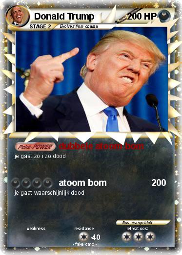 Pokemon Donald Trump