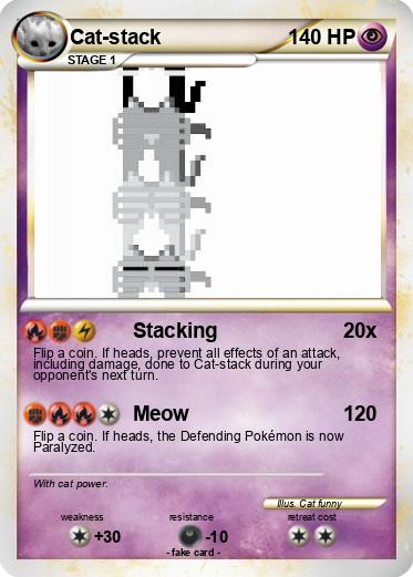 Pokemon Cat-stack
