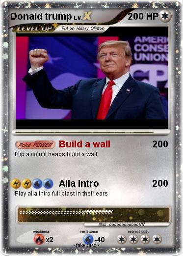Pokemon Donald trump