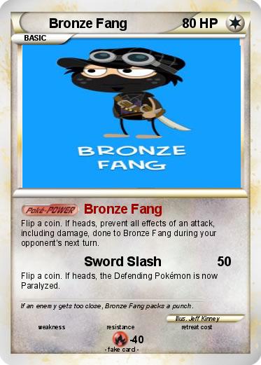 Pokemon Bronze Fang