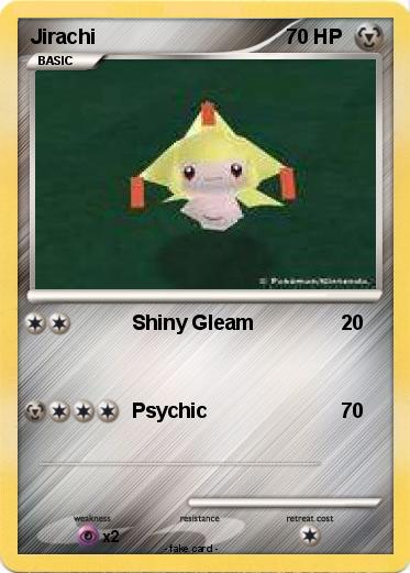 Pokemon Jirachi