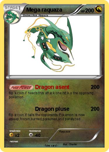 Pokemon Mega raquaza