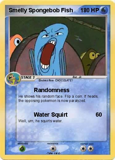 Pokemon Smelly Spongebob Fish