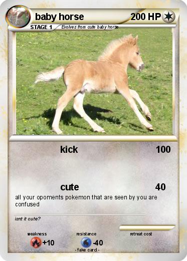 Pokemon baby horse