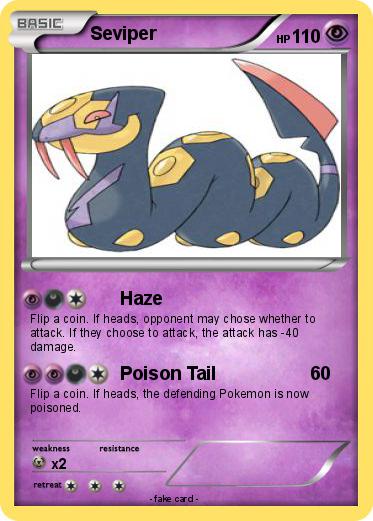 Pokemon Seviper