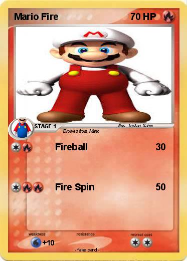 Pokemon Mario Fire