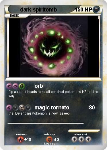 Pokemon dark spiritomb