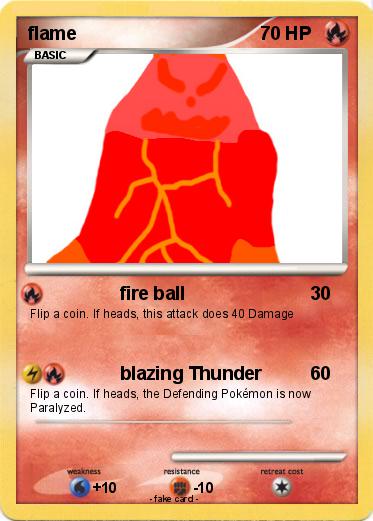 Pokemon flame