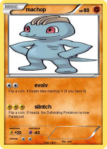 Pokemon machop