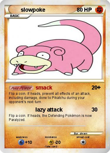 Pokemon slowpoke
