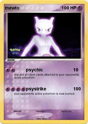 Pokemon mewto