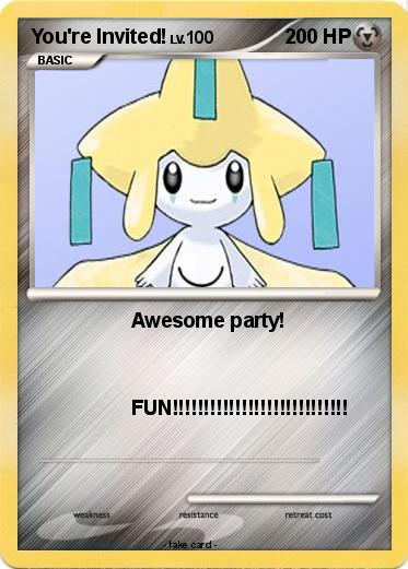 Pokemon You're Invited!