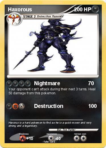 Pokemon Haxorous