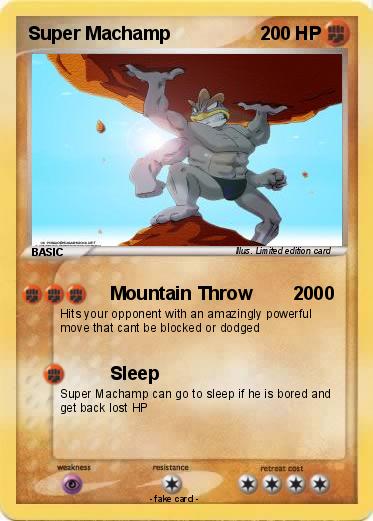 Pokemon Super Machamp