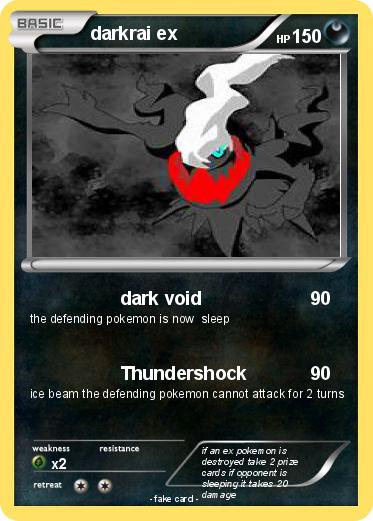 Pokemon darkrai ex