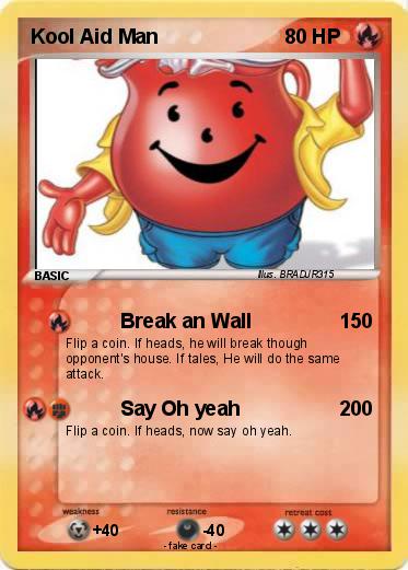 Pokemon Kool Aid Man