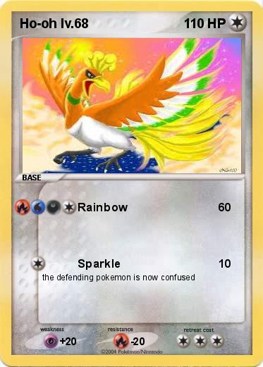 Pokemon Ho-oh lv.68
