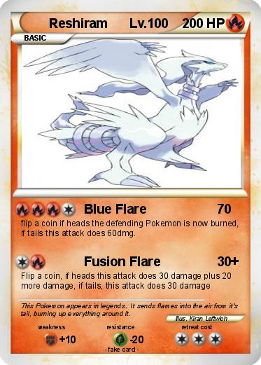 Pokemon Reshiram      Lv.100