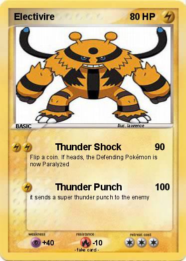 Pokemon Electivire