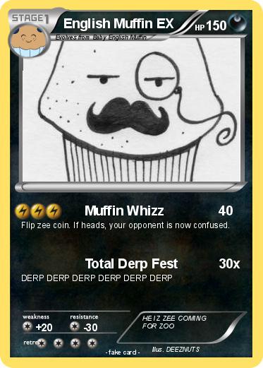 Pokemon English Muffin EX
