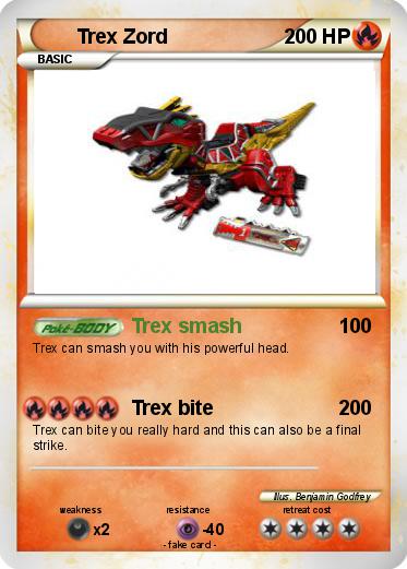Pokemon Trex Zord