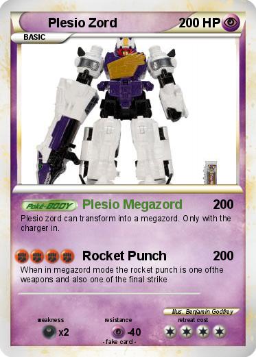 Pokemon Plesio Zord