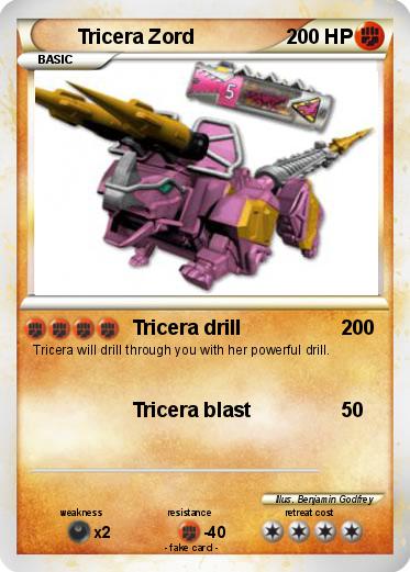Pokemon Tricera Zord