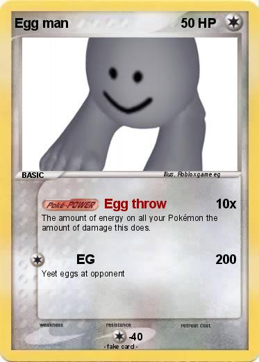 Pokemon Egg man