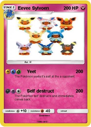 Pokemon Eevee Sylvoen