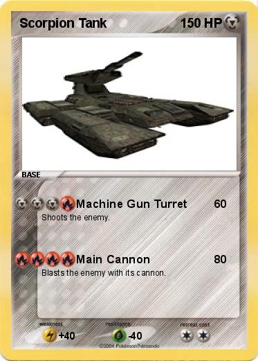 Pokemon Scorpion Tank