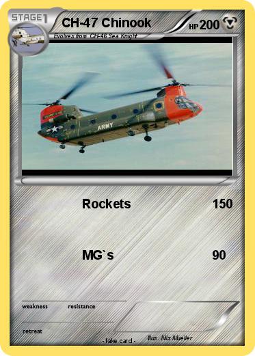 Pokemon CH-47 Chinook