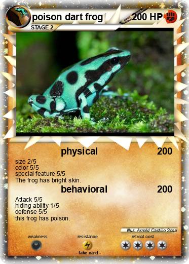 Pokemon poison dart frog