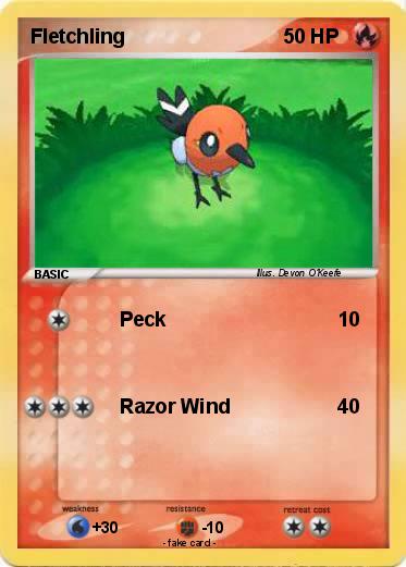 Pokemon Fletchling