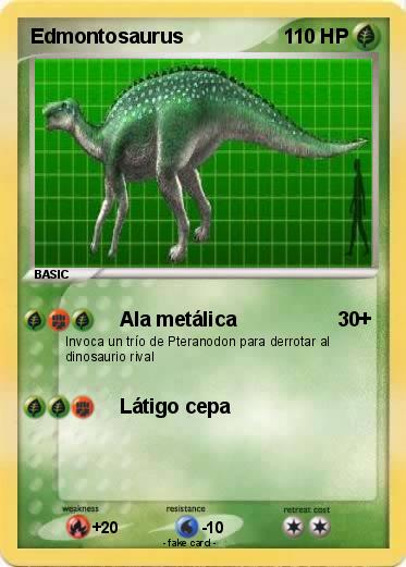 Pokemon Edmontosaurus