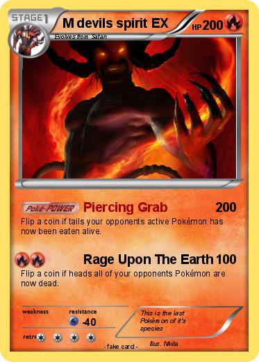 Pokemon M devils spirit EX