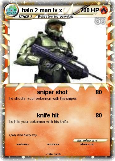 Pokemon halo 2 man lv x